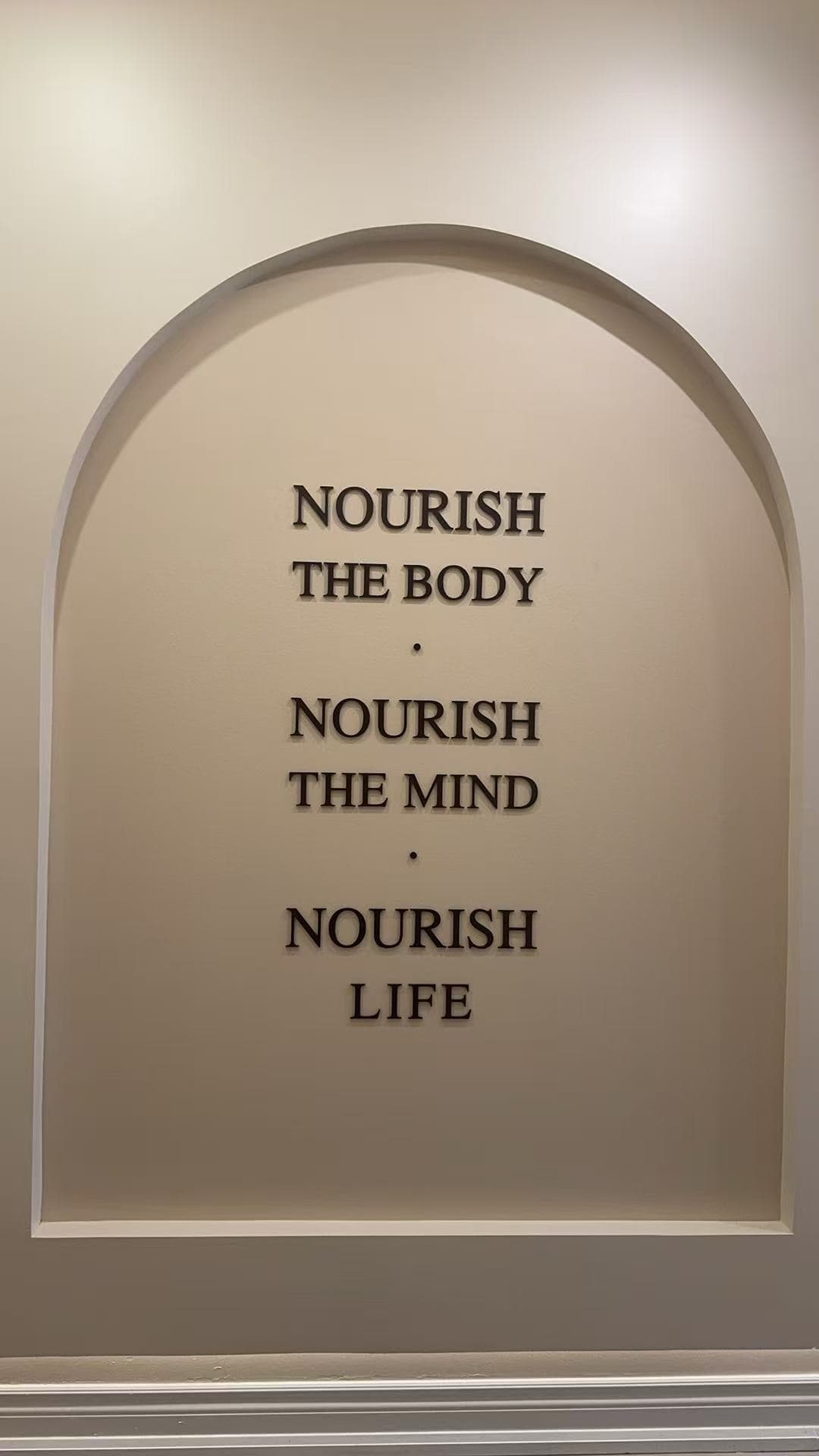 Nourish the body, the mind, life