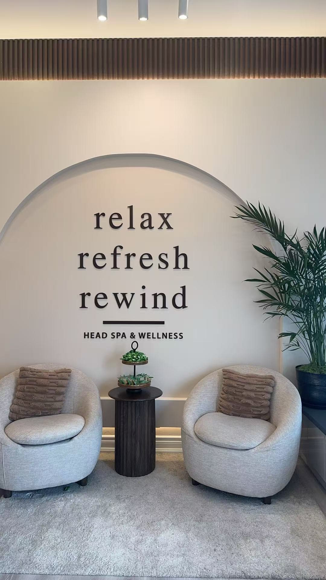 Perfect Head Spa relaxation lounge